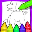 Desenhos para colorir para crianças com 8 animais.