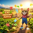 Jogo da Memória do Gato da Fazenda