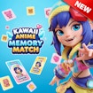 Jogo da Memória Anime Kawaii
