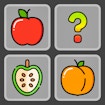 Memória e vocabulário de frutas