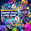 Jogo de cartas e magia da memória Necromancer para crianças